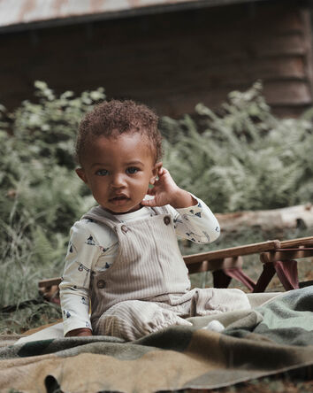 Baby 2-Pack Organic Cotton Bodysuits , 