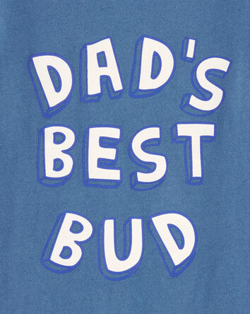 Toddler Dad's Best Bud Graphic Tee, 