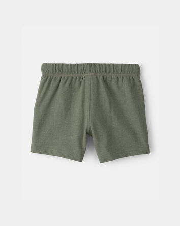 Toddler Boy French Terry Shorts - Green, 
