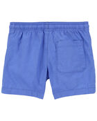 Toddler Pull-On Linen Shorts, image 2 of 3 slides