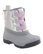 Toddler Lace-Up Snow Boots, image 1 of 7 slides