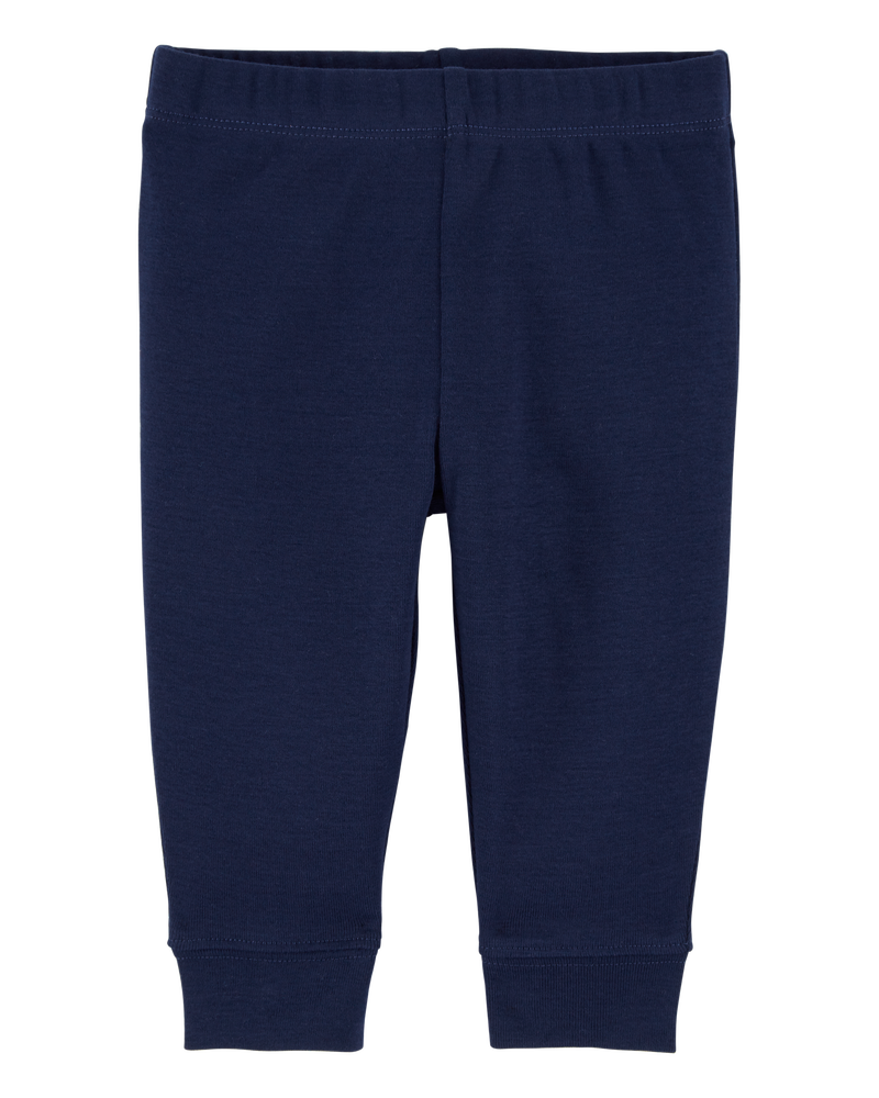 Baby Pull-On Cotton Pants, image 1 of 6 slides