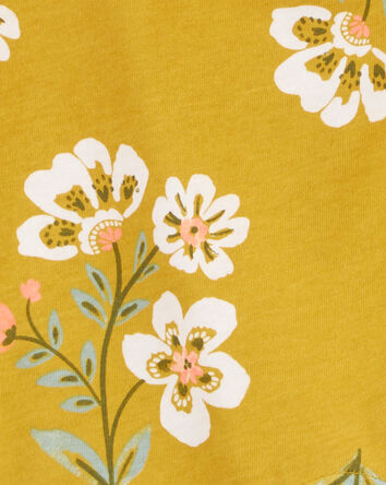 Baby Floral Cotton Jumpsuit, 