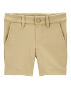 Toddler 3-Pack Stretch  Uniform Chino Shorts, image 2 of 3 slides