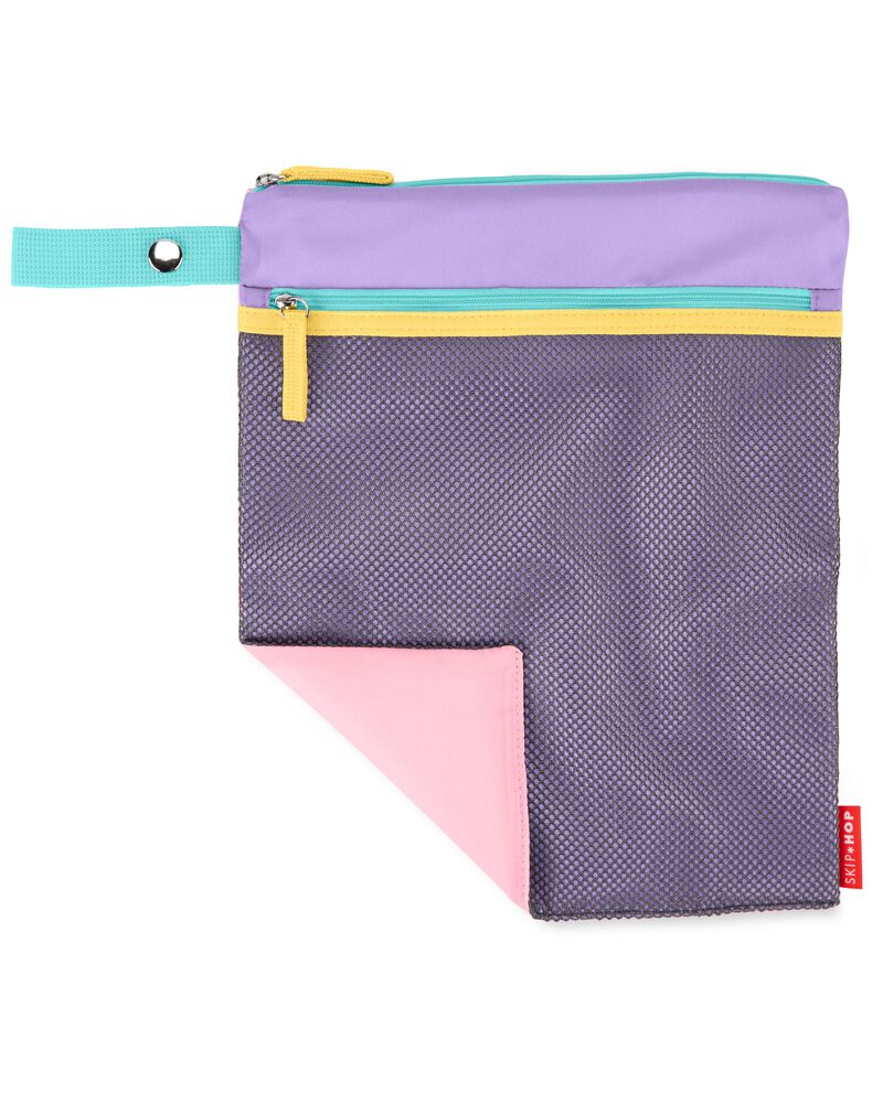 Spark Style Wet Bag - Purple/Pink, image 2 of 3 slides