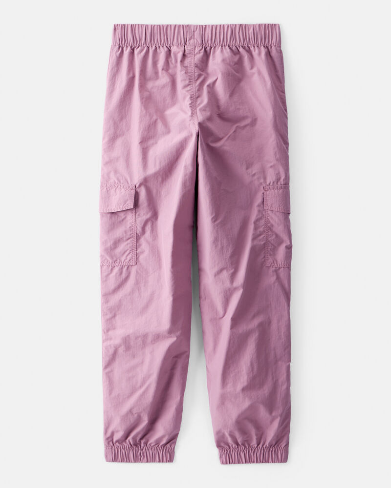 Girls Woven Jogger - Purple, image 2 of 5 slides