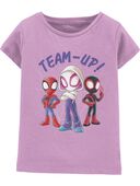 Purple - Toddler Spidey And Friends Tee