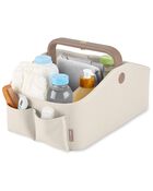 Nursery Style Light-Up Diaper Caddy Organizer, image 4 of 4 slides
