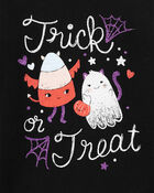 Toddler Trick Or Treat Halloween Graphic Tee, image 2 of 3 slides