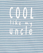 Baby Cool Like My Uncle Collectible Bodysuit, image 2 of 3 slides
