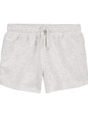 Grey - Kid Pull-On French Terry Shorts