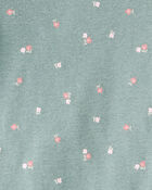 Baby Girl 4-Pack Owl Print Cotton Long-Sleeve Multipack Bodysuits - Green/Pink/White, image 5 of 6 slides