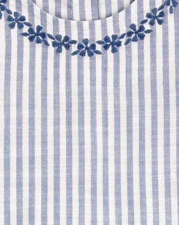 Baby Striped Fashion Tank - Blue/White, 