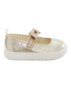  Every Step® First Walker Mary Jane Shoes - Gold, image 2 of 7 slides
