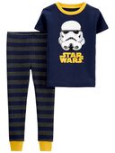 Blue - Toddler 2-Piece Star Wars™ 100% Snug Fit Cotton Pajamas
