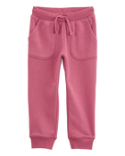 Toddler Fleece Drawstring Joggers
, image 1 of 4 slides