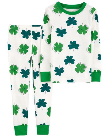 2-Piece St. Patrick's Day 100% Snug Fit Cotton Pajamas, 