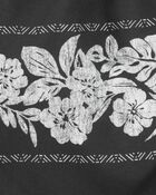 Kid Tropical Swim Trunks-Black, image 3 of 4 slides