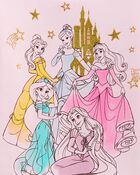 Kid 2-Piece Disney Princess 100% Snug Fit Cotton Pajamas, image 2 of 3 slides