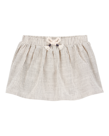Baby Striped Pull-On Skort, 