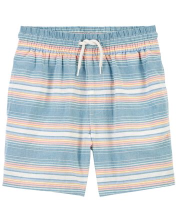 Kid Baja Stripe Shorts, 