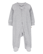 Baby 2-Pack Thermal 2-Way Zip Sleep & Play Pajamas, image 2 of 5 slides