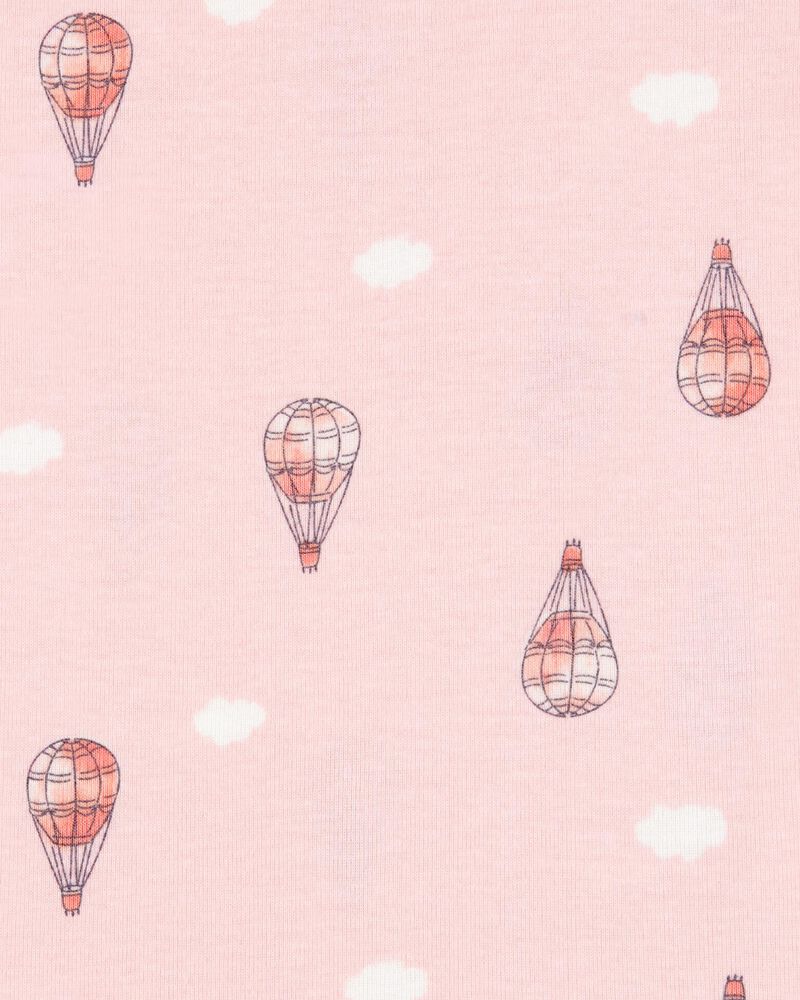 Toddler 4-Piece Air Balloon Cotton Pajamas, image 4 of 5 slides