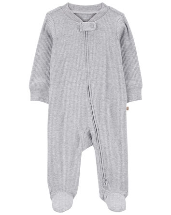 2-Way Zip Thermal Sleep & Play Pajamas, 