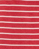 Toddler 2-Piece Striped Polo Shirt & Short Set, image 2 of 2 slides