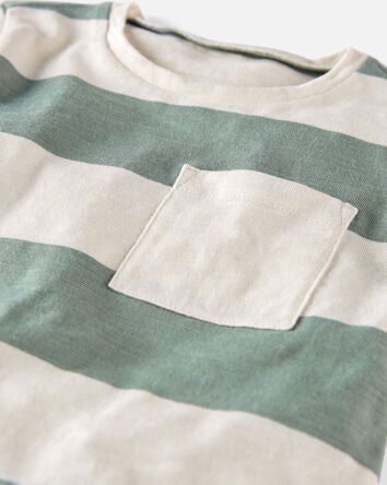 3-Pack Organic Cotton Pocket Tees, 