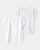Kid 2-Pack Cotton Undershirts, image 3 of 4 slides