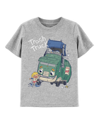 Toddler Trash Truck™ Short-Sleeve Graphic Tee - Green , image 1 of 2 slides