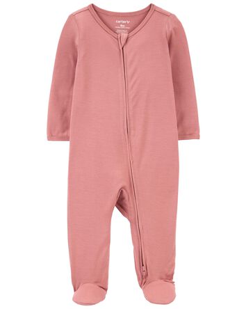 Baby Zip-Up PurelySoft Sleep & Play Pajamas, 
