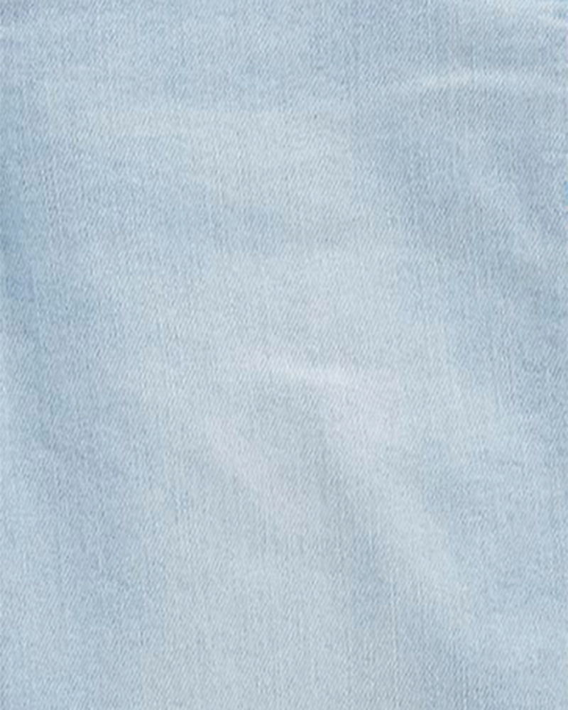 Kid Blue Ice Wash Slim Fit Skinny-Leg Jeans, image 3 of 5 slides