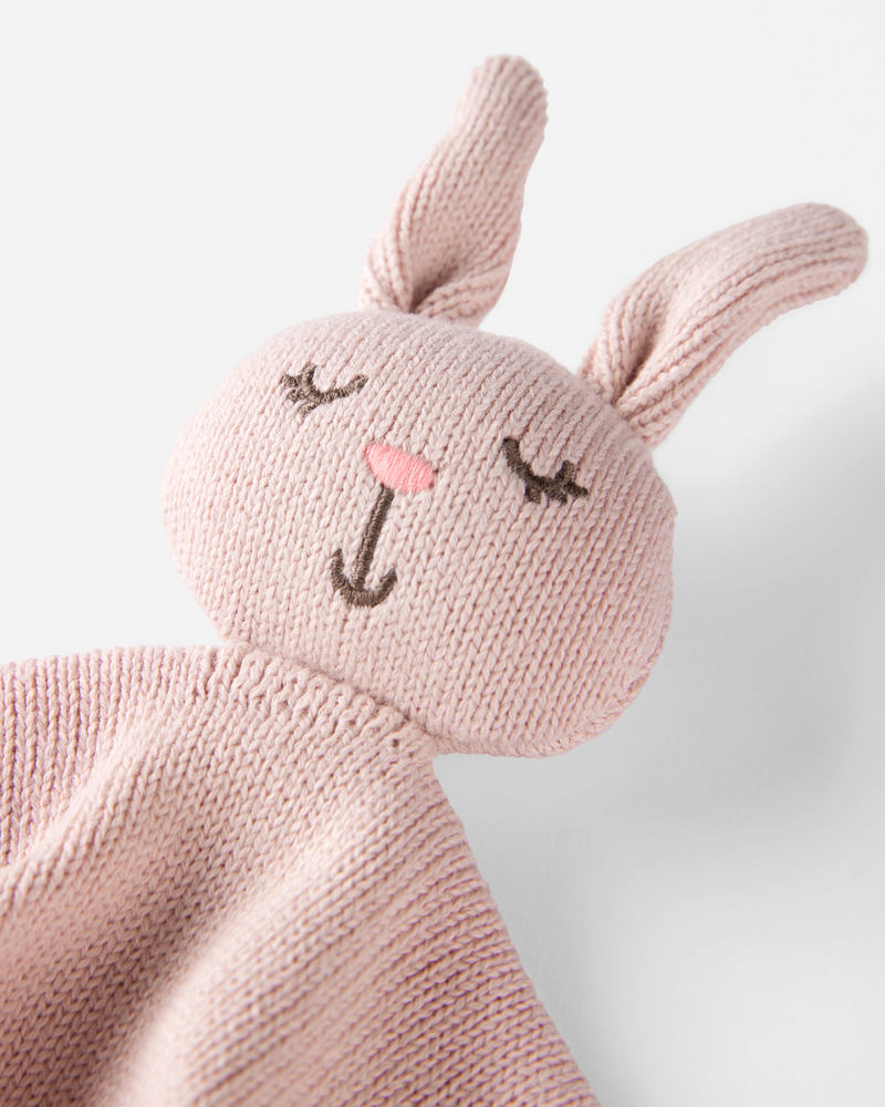 Baby Organic Cotton Bunny Lovey, image 3 of 3 slides