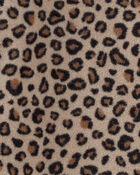 Kid 1-Piece Cheetah Print Fleece Footless Pajamas
, image 2 of 3 slides