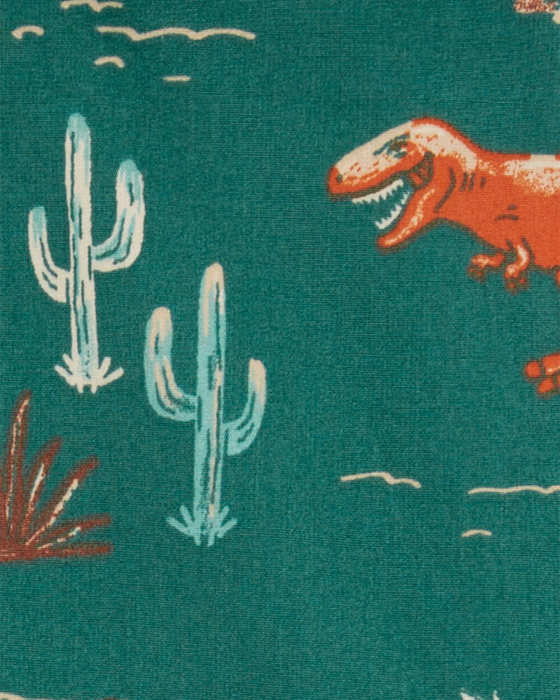 Baby Dinosaur Cotton Romper, image 2 of 3 slides