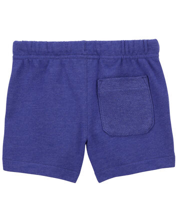 Toddler Pull-On Reverse Pockets French Terry Shorts, 
