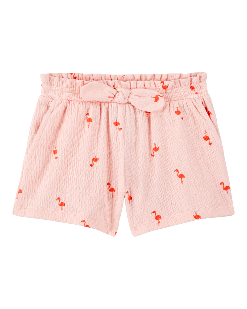 Toddler 2-Piece Flamingo Pom Pom Tank & Play Shorts Set - Pink
, image 5 of 9 slides
