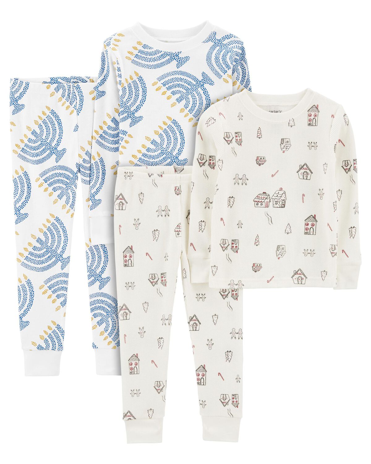 Multi Toddler 4Piece PJ Set