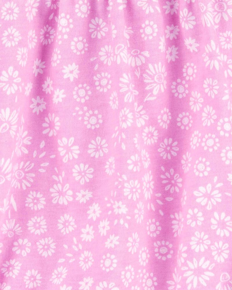 Baby Floral Jersey Romper, image 2 of 3 slides