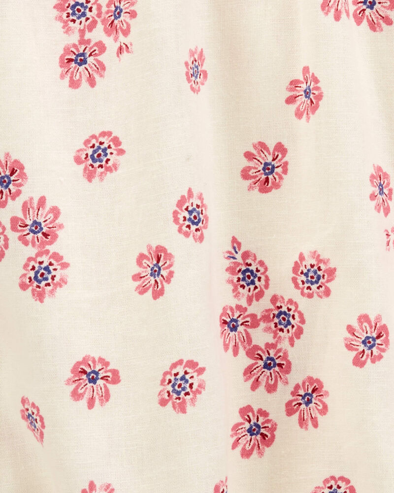 Kid Floral Linen Top, image 2 of 4 slides