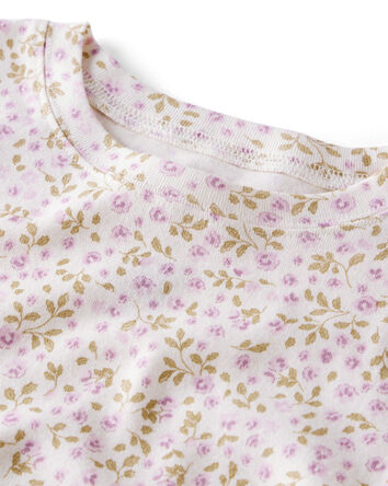 Kid Organic Cotton Pajamas in Botanic Muse Print, 