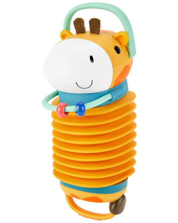 Jungle Beats Giraffe Accordion Baby Toy, 