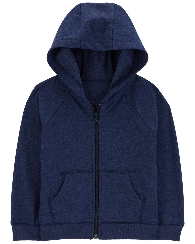 Toddler Zip-Up Fleece Hoodie, image 1 of 4 slides