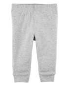 Baby Pull-On Cotton Pants, image 1 of 3 slides