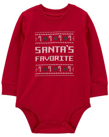 Baby Santa's Helper Bodysuit, 