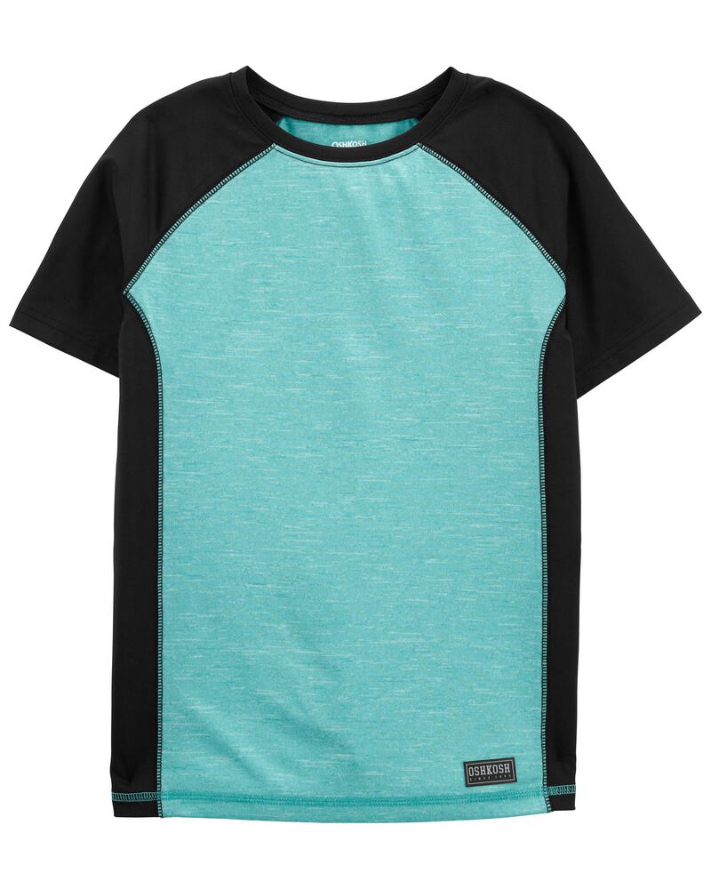 Kid Sporty Tee in Moisture Wicking Active Jersey, image 1 of 2 slides