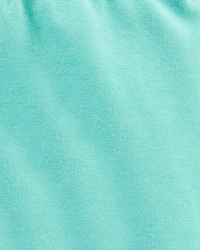 Baby Girl 2-Pack Tumbling Shorts - Mint/Purple, image 3 of 4 slides