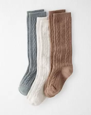 Toddler 3-Pack Slip Resistant Socks, 